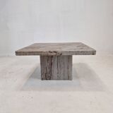 Italian Coffee or Side Table in Granite, 1980s