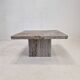 Italian Coffee or Side Table in Granite, 1980s