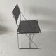 Nuova X line wired chair by Niels Jorgen Haugesen