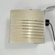 Vintage Italian aluminum and lacquer desk lamp from 60s
