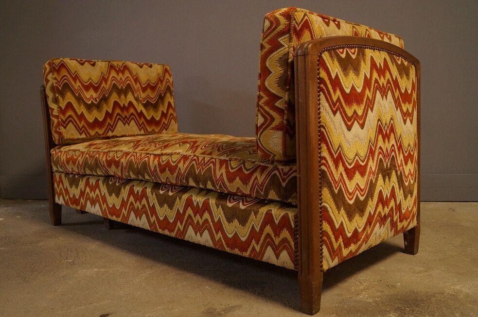 1940 vintage velvet seat