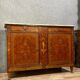 Empire / charles x buffet in noble wood marquetry around 1850