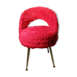 Pelfran-minded red Moumoute armchair