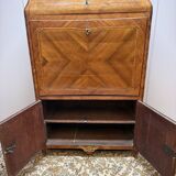 Louis XV Secretary from the 18th Century in Marquetry