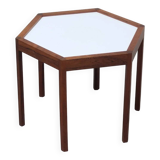 Rosewood 'Hexagon' side table by Hans Christian Andersen, 1960s