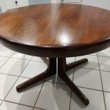 Extendable dining table baumann vintage 1970s baumann