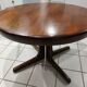 Extendable dining table baumann vintage 1970s baumann