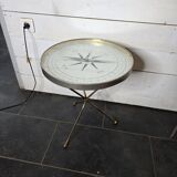 compass coffee table, 1960