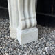 Napoleon III fireplace in white Carrara marble, circa 1880.