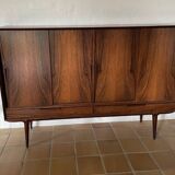 Scandinavian Sideboard Credenza by Gunni Omann Palisander No 13