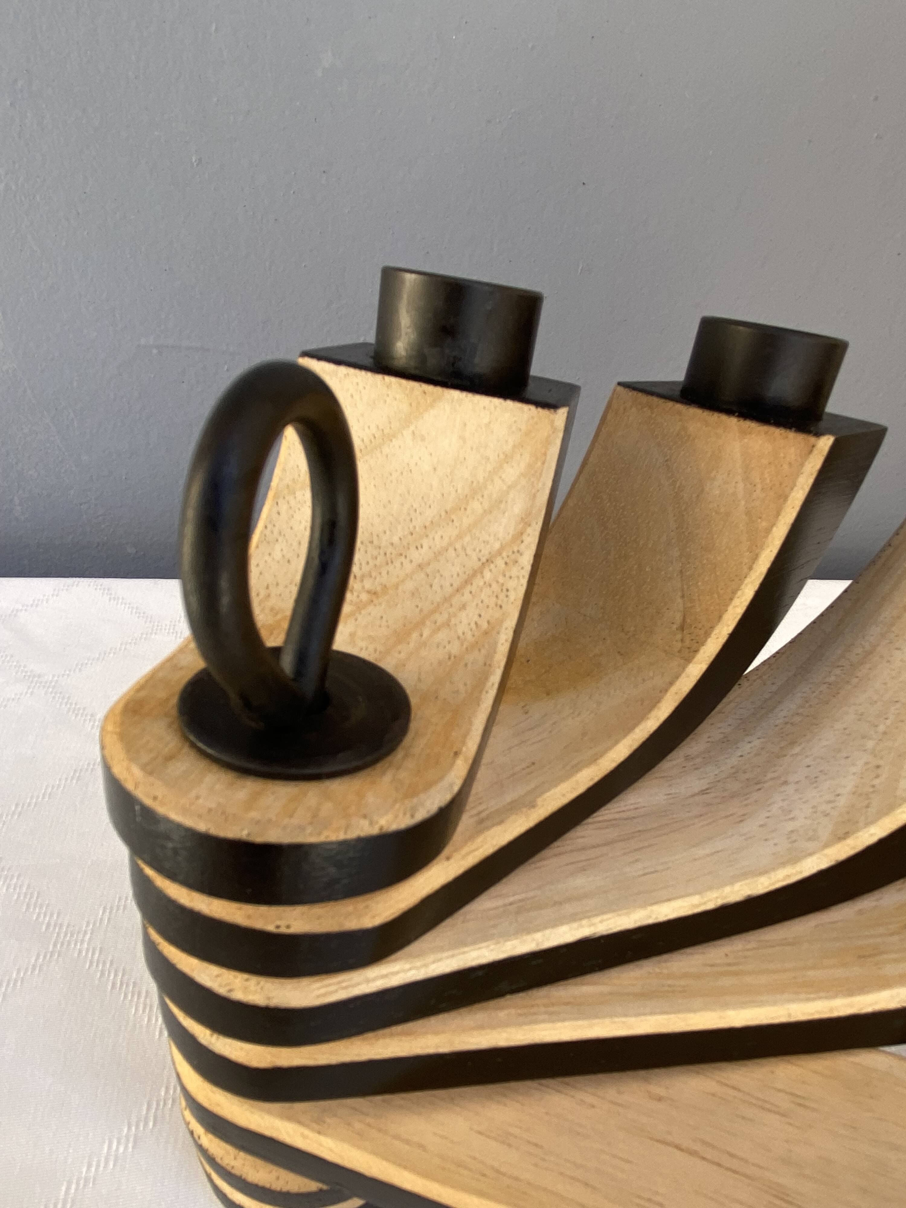 Scandinavian candle holder