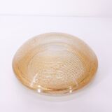 Murano smoking set ashtray and lighter Tommaso Barbi 1980