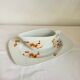 Haviland Limoges Gravy Boat and Porcelain Tray, Vintage