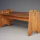 Ensemble de bancs en pin suédois du milieu du siècle par Gilbert Marklund, années 1960
