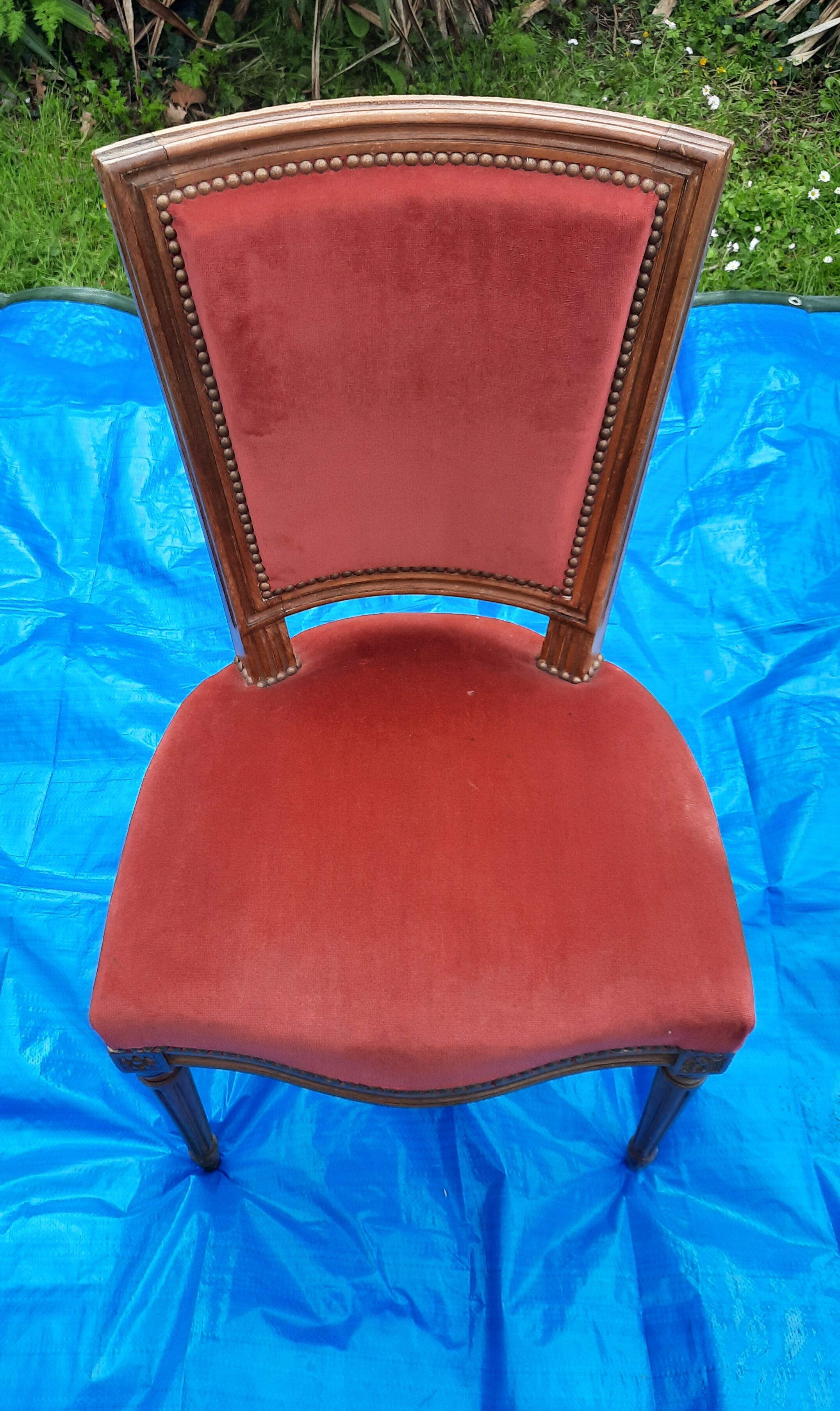 Chaise de style Louis XVI