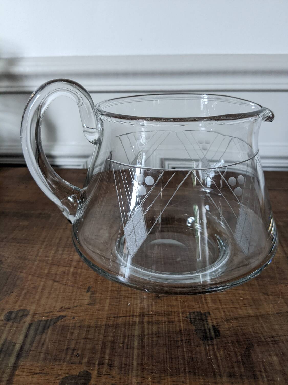 Pichet en verre