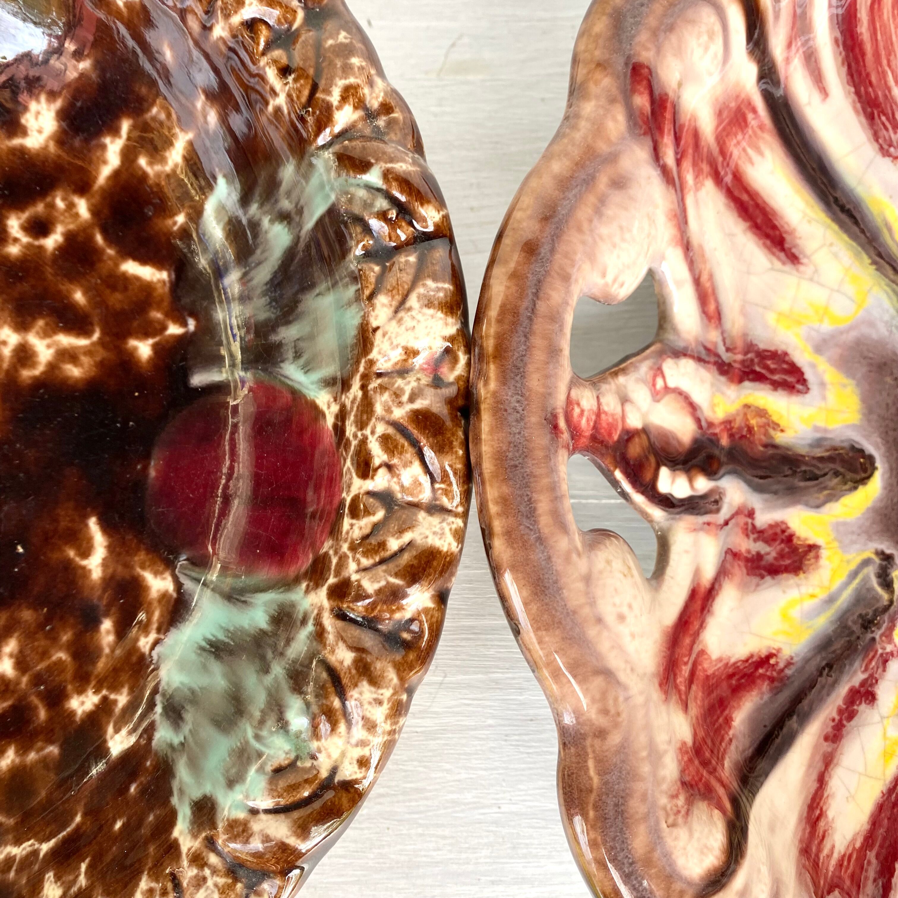2 vintage ceramic dishes