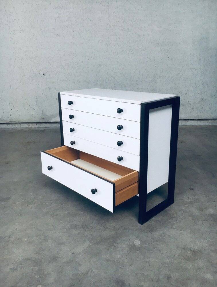 Mid-Century Modern Chest of Drawers, Belgium, 1960s