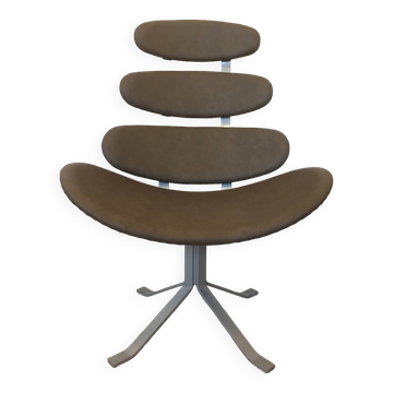 Fauteuil Corona Lounge de Poul M. Volter, modèle EJ 5, 1970