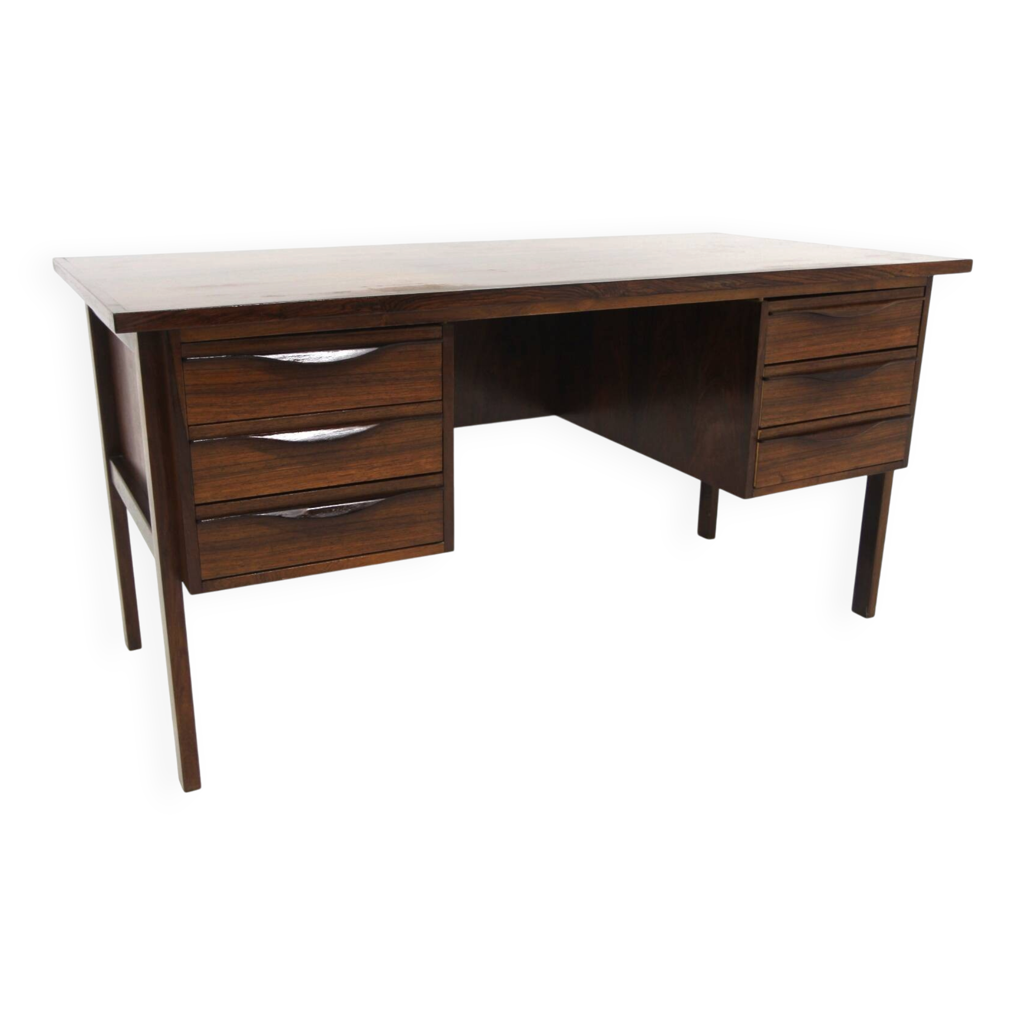 Bureau scandinave en palissandre, Suède, 1950