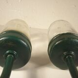 Pair of gooseneck sconces