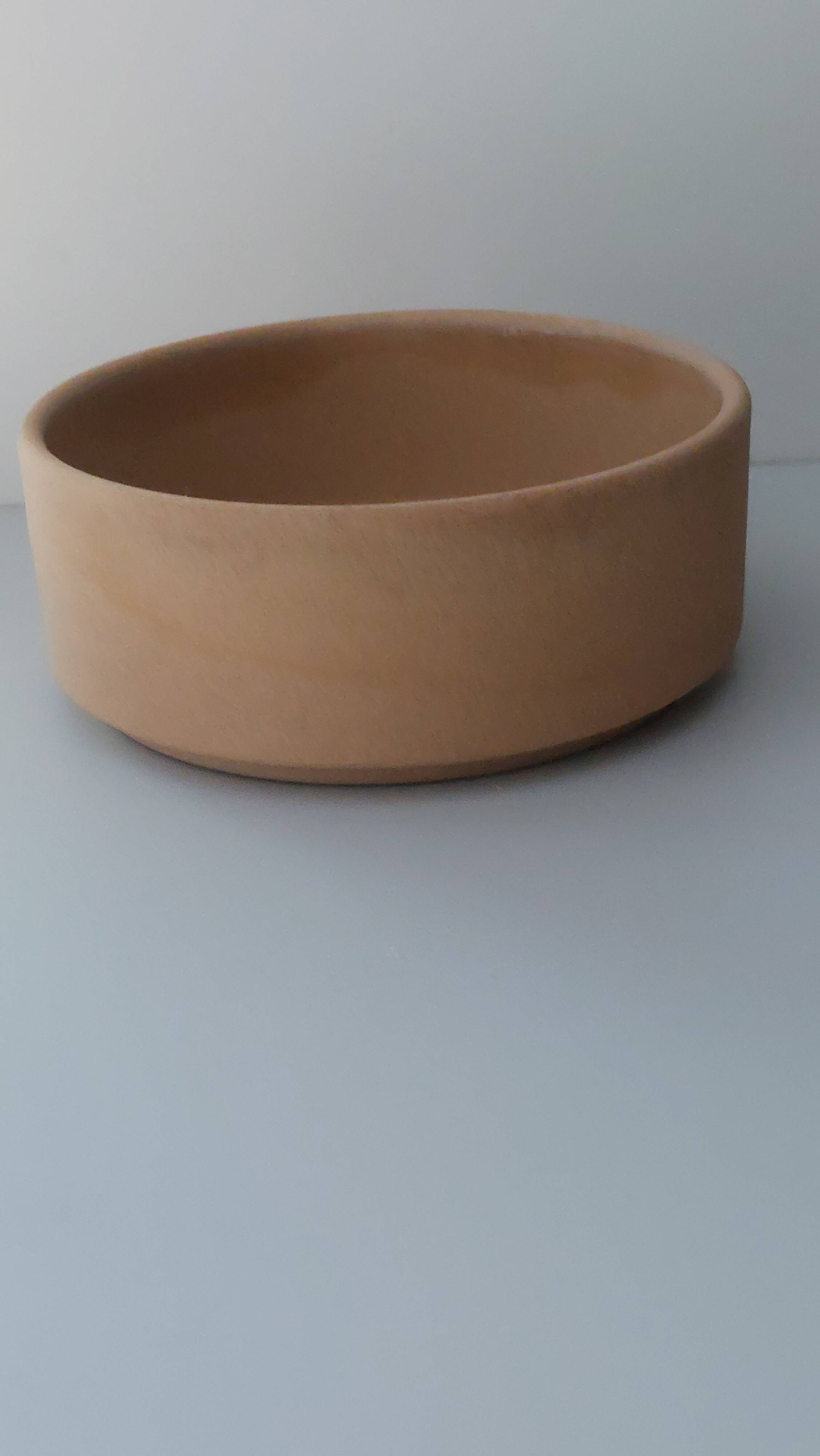 Coupelle" GRES DE GIEN - FABRIQUE POUR LE CREUSET"