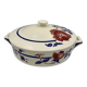 Antique French earthenware soup tureen K & G Lunéville, "Chantal" model