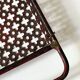 Perforated metal serving tray attributed to Mathieu Matégot, 1950s