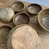Service 7 dishes vintage sandstone