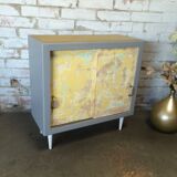 Vintage sideboard with patinated effect