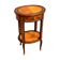 Salon Table In Marquetry Style Transition Period 19th