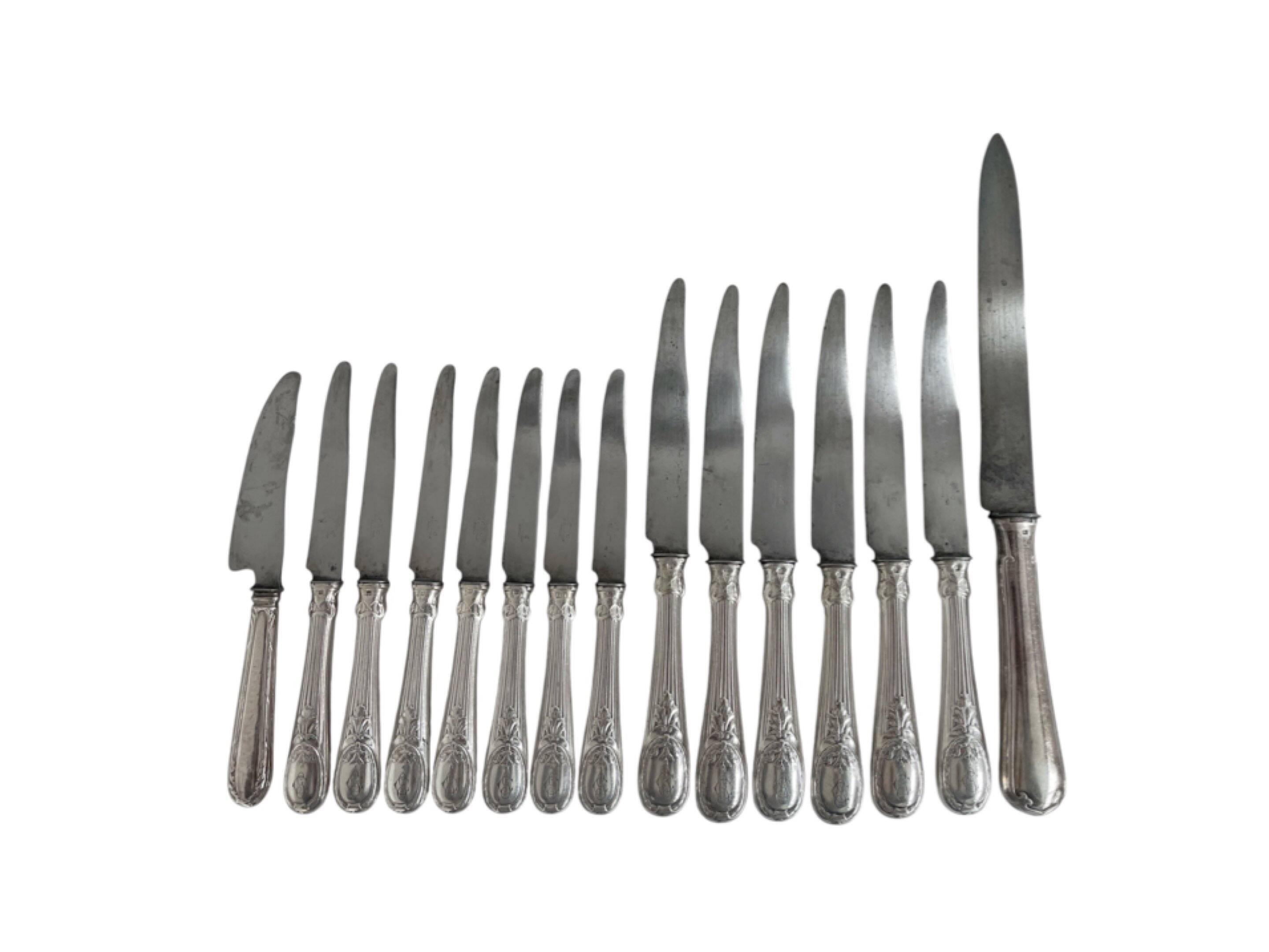 used Christofle STERLING ナイフ　スターリングシルバー銀 used Christofle STERLING ナイフ スターリングシルバー銀 【公式通販】