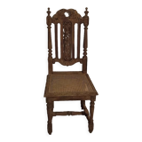 Solid wood chair seat aero-gummed canning