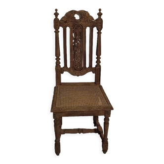 Solid wood chair seat aero-gummed canning