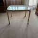 Vintage brass coffee table, 1970s