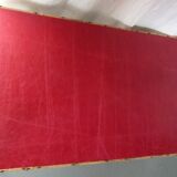 Bamboo and leather console