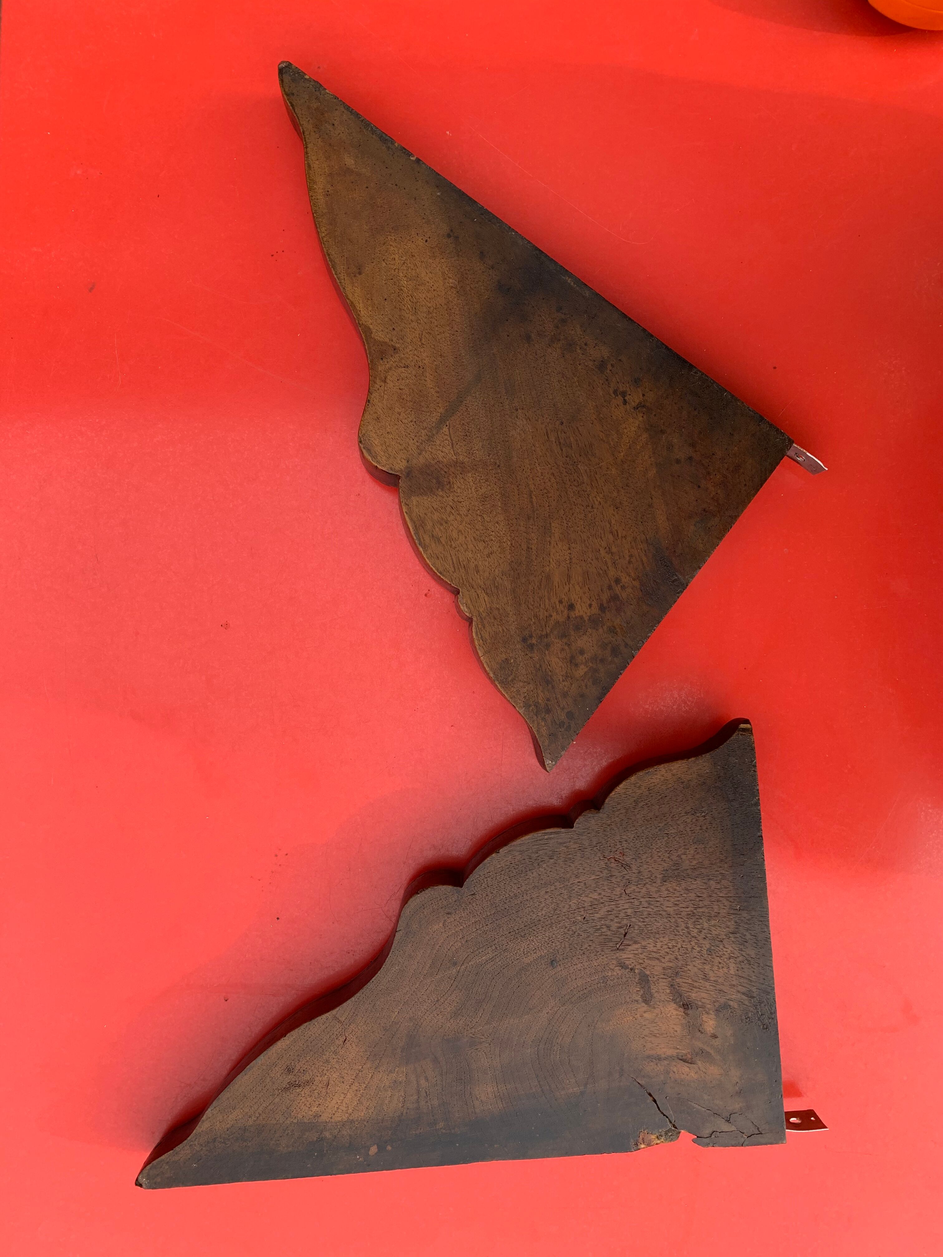 Carved frontwood ornament