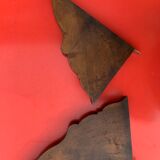 Carved frontwood ornament