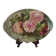 Decorative oval flat Limoges UC France