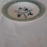 Lot de 3 plats anciens faïencerie GIVORS
