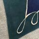 Large hand-tufted wool rug by Tisca Switzerland from the 1990s.