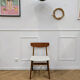 1 teak chair