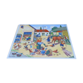 School poster two/back 76 x 56 - reading sheet the farm / construction