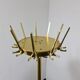 Vintage metal hat and coat rack