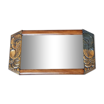 Miroir cadre en bois 38x71cm