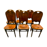 Six chairs produced by Kohn
