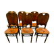 Six chairs produced by Kohn
