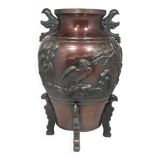 ancien vase en bronze chinois japonais japon