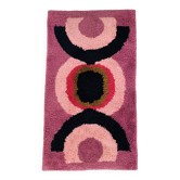 Tapis, descente de lit en laine de style scandinave, 1970