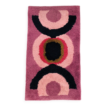 70's wool rug/bedside mat, Scandinavian style